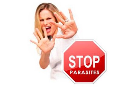 Kampf géint Parasiten am Kierper